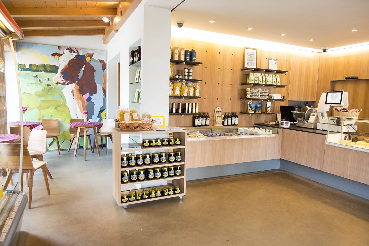 Geschäftsraum der Käserei Reith