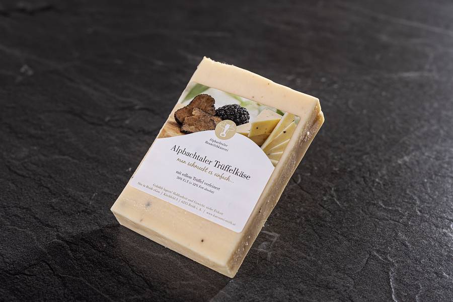 Trüffelkäse der Alpbachtaler Heumilchkäserei