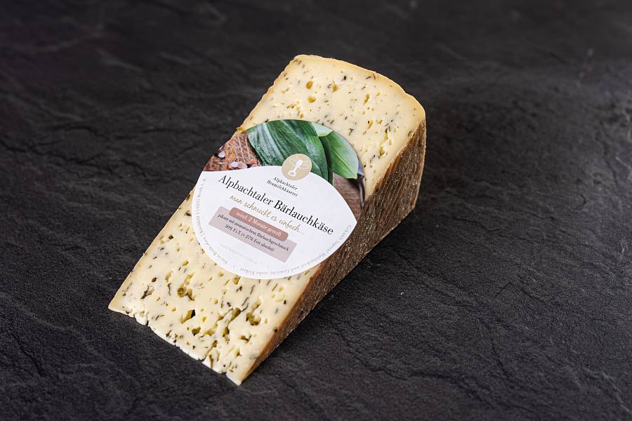 Bärlauchkäse der Heumilchkäserei Reith