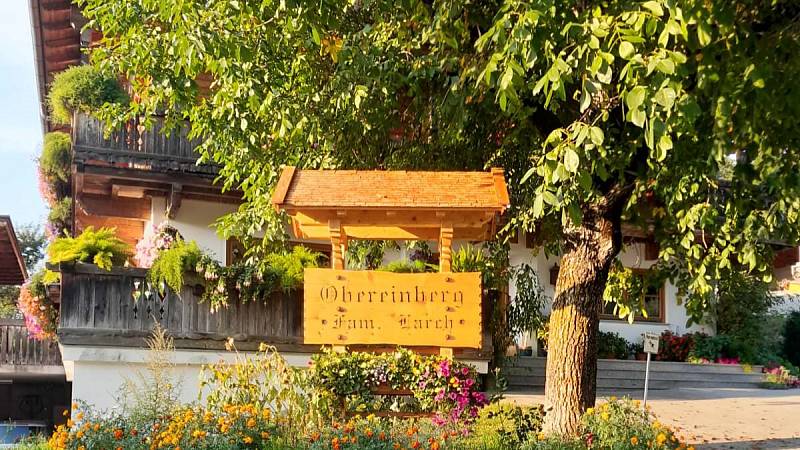 Der Eingang des Hauses Obereinberg